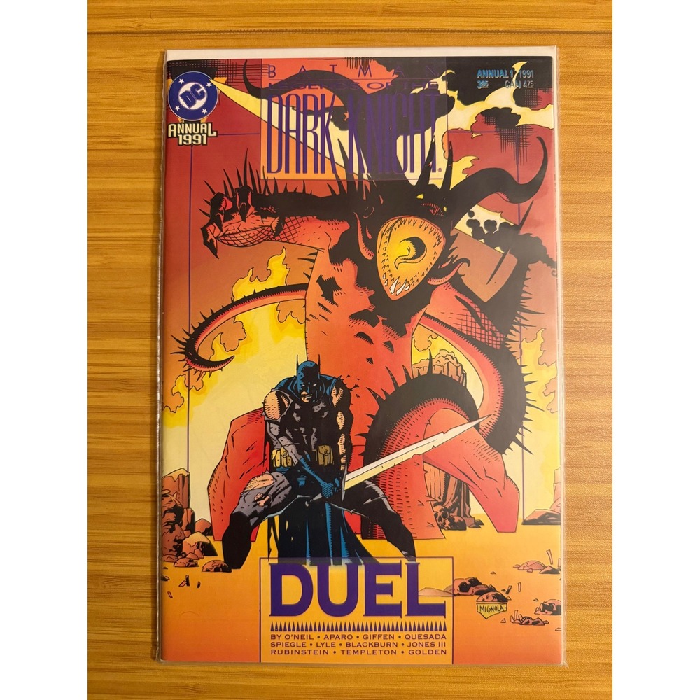 DC Comics Batman Dark Knight Annual 1 1991 Duel Comic Book‎